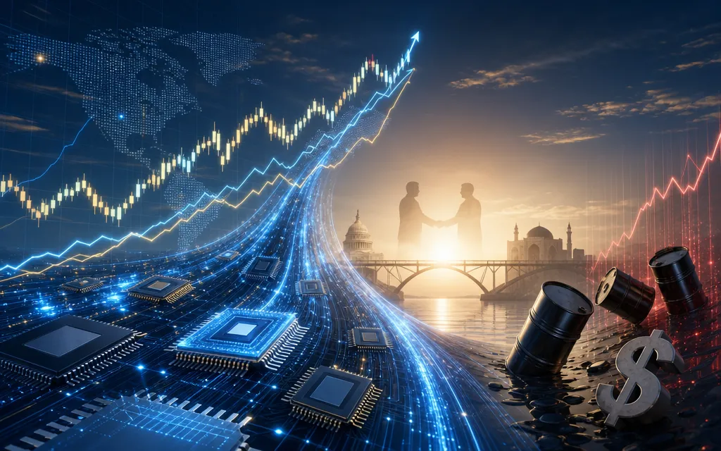 Global Stocks Extend Record Run as AI Shares Rise and Oil Retreats on Iran Deal Hopes